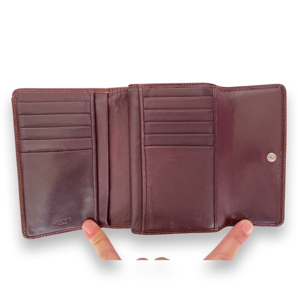 Authentic Loewe Brown Leather Wallet - Picture 6 of 7